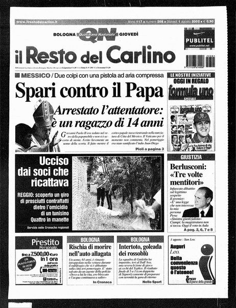 Il Resto del Carlino : giornale dell'Emilia